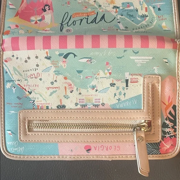 Spartina 449 Florida Snap Wallet - Picture 5 of 6